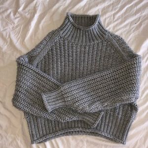 Grey H&M Chunky Knitted Sweater (M)